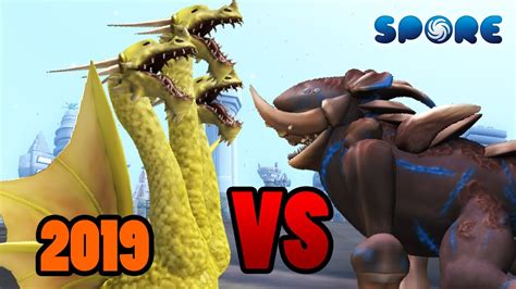 King Ghidorah (2019) vs Mega.